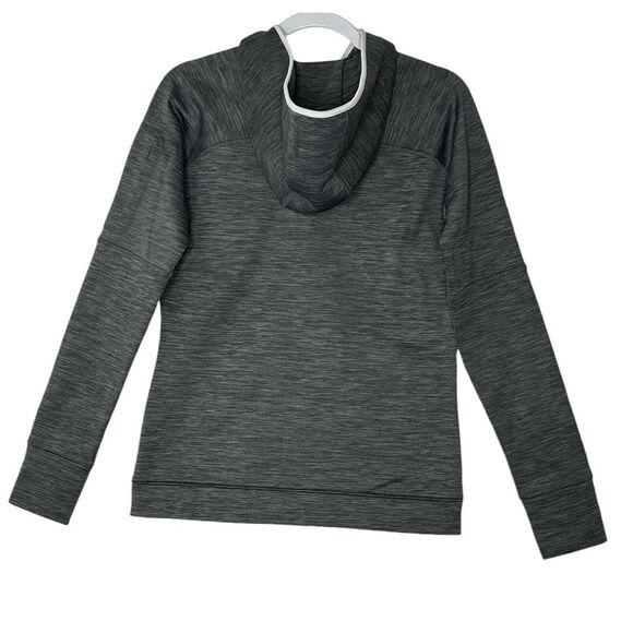 FJ‎ Footjoy Jacket Women Medium Gray Stretch Golf Zip Up Workout Athleisure - Picture 2 of 11